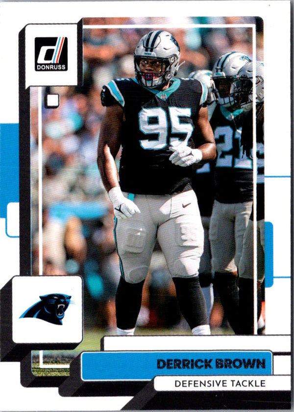 2022 Donruss Blue Press Proof Derrick Brown #240