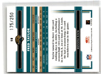 2006 Donruss Threads Fred Taylor #18 175/250