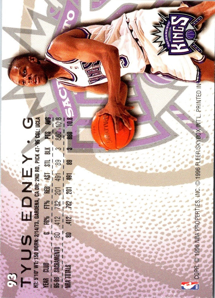1996 Fleer European Tyus Edney