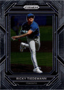 2023 Panini Prizm Blue Ice Ricky Tiedemann