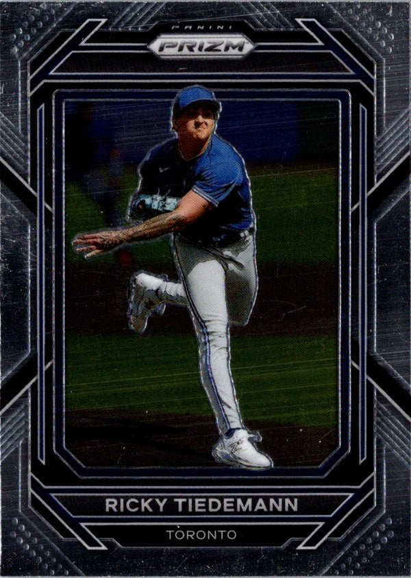 2023 Panini Prizm Blue Ice Ricky Tiedemann #114