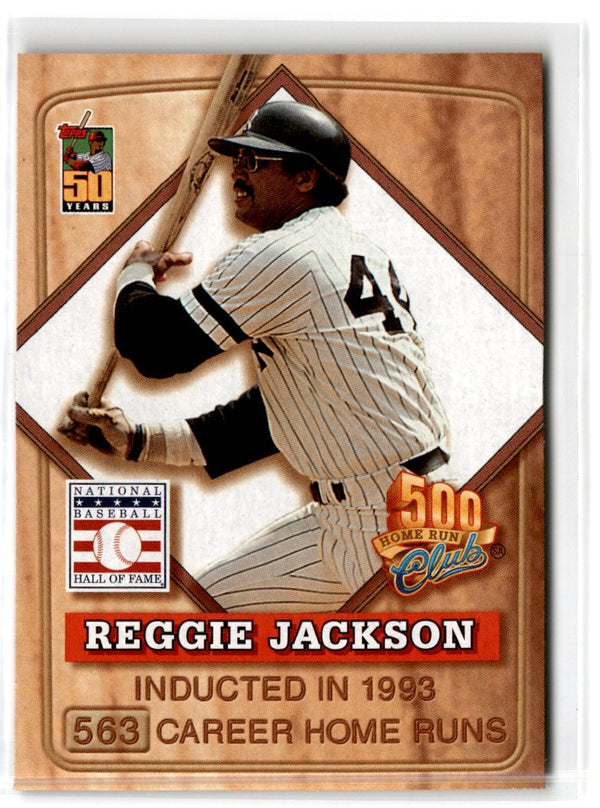 2001 Topps Through the Years Reprints Reggie Jackson #25