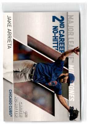 2017 Topps Major League Milestones Jake Arrieta #MLM-12