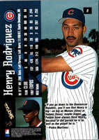 1998 SkyBox Dugout Axcess Henry Rodriguez #8