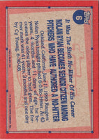 1991 Topps Woolworth Baseball Highlights Nolan Ryan #19