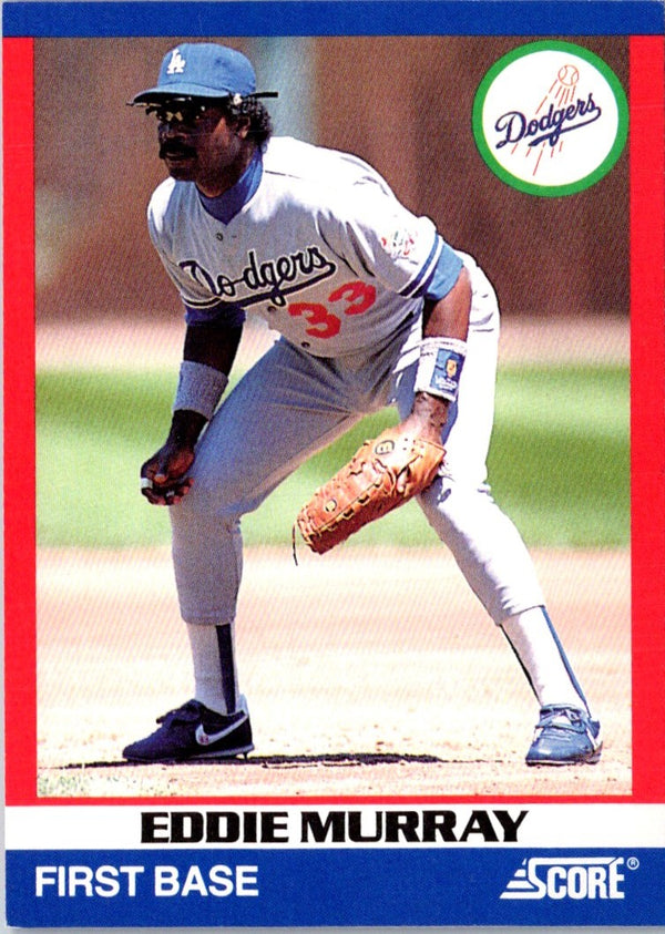 1991 Score 100 Superstars Eddie Murray #52