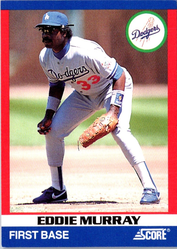 1991 Score 100 Superstars Eddie Murray