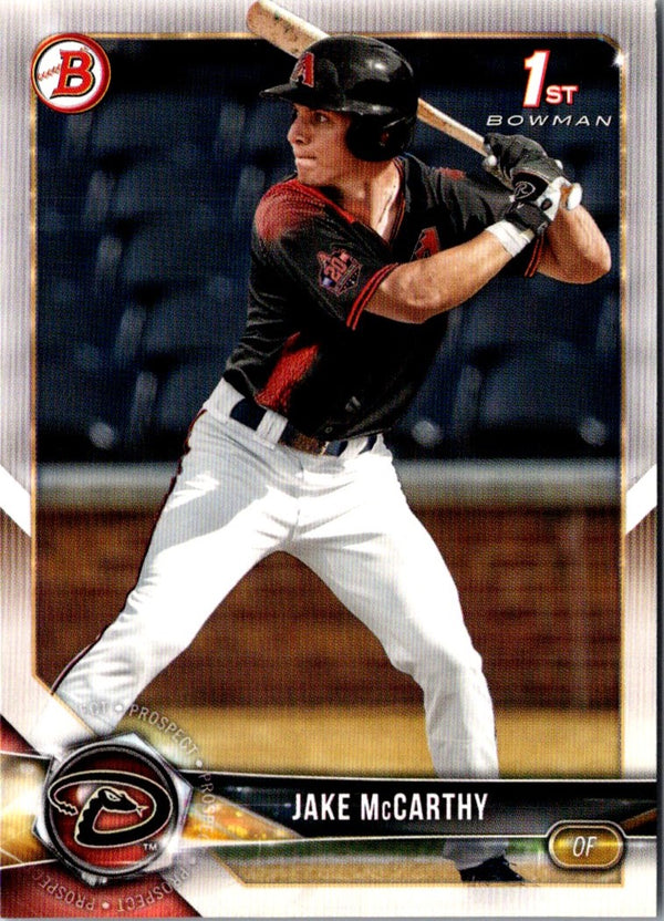 2018 Bowman Draft Jake McCarthy #BD-94