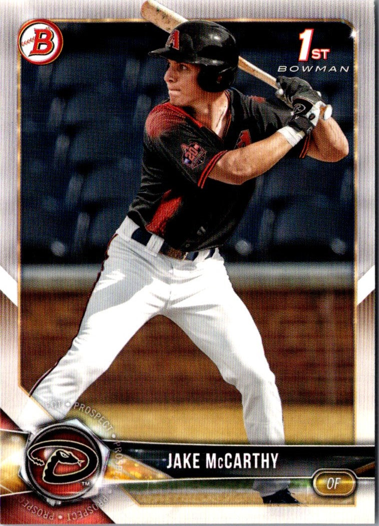 2018 Bowman Draft Jake McCarthy