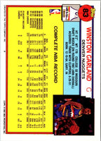 1992 Topps Gold Winston Garland #83