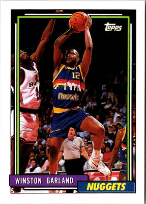 1992 Topps Gold Winston Garland #83