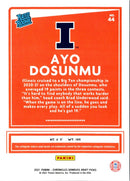 2021 Donruss Rated Rookies Ayo Dosunmu