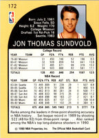 1990 Hoops Jon Sundvold #171B