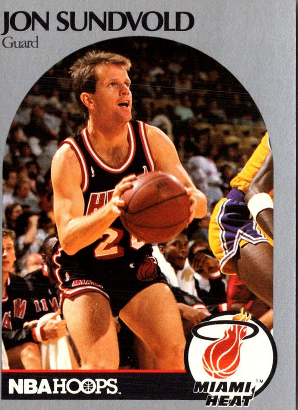1990 Hoops Jon Sundvold #171B
