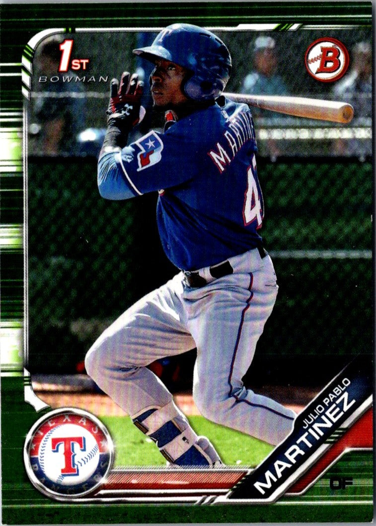 2019 Bowman Prospects Camo Julio Pablo Martinez