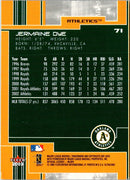 2002 Fleer E-X Jermaine Dye