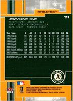 2002 Fleer E-X Jermaine Dye #71