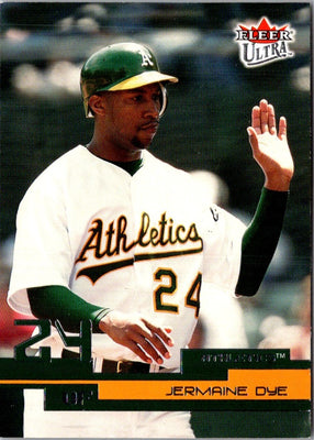 2002 Fleer E-X Jermaine Dye #71
