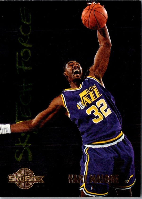 1994 SkyBox SkyTech Force Karl Malone #SF13