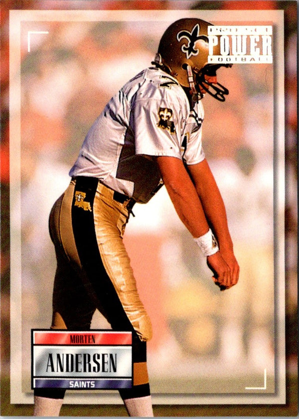 1993 Pro Set Power Morten Andersen #107