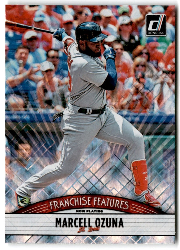 2019 Donruss Franchise Features Marcell Ozuna/Eloy Jimenez #FF3