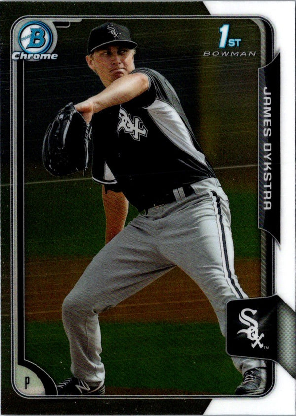 2015 Bowman Chrome Prospects James Dykstra #BCP45