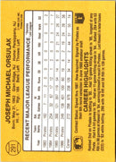 1987 Donruss Joe Orsulak