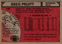 1980 Topps Greg Pruitt #150