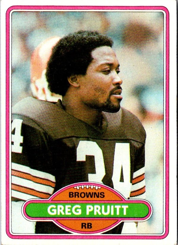 1980 Topps Greg Pruitt #150