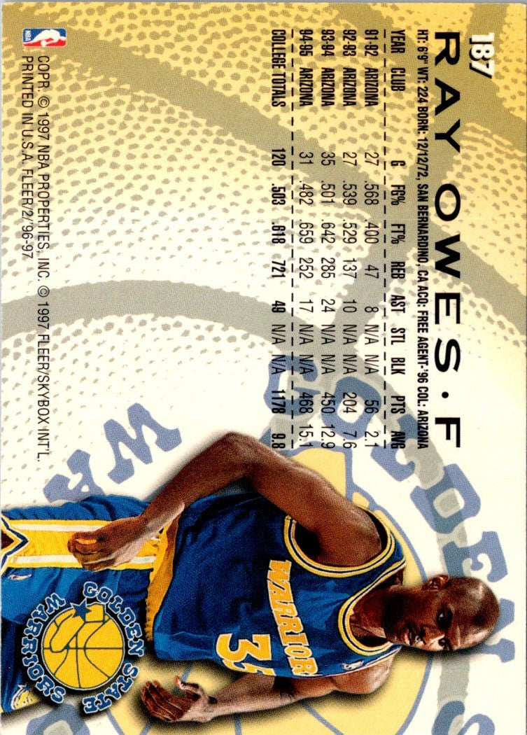 1996 Fleer Ray Owes