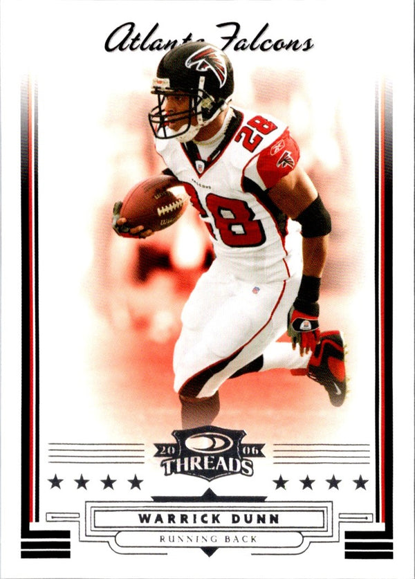 2006 Donruss Threads Warrick Dunn #24