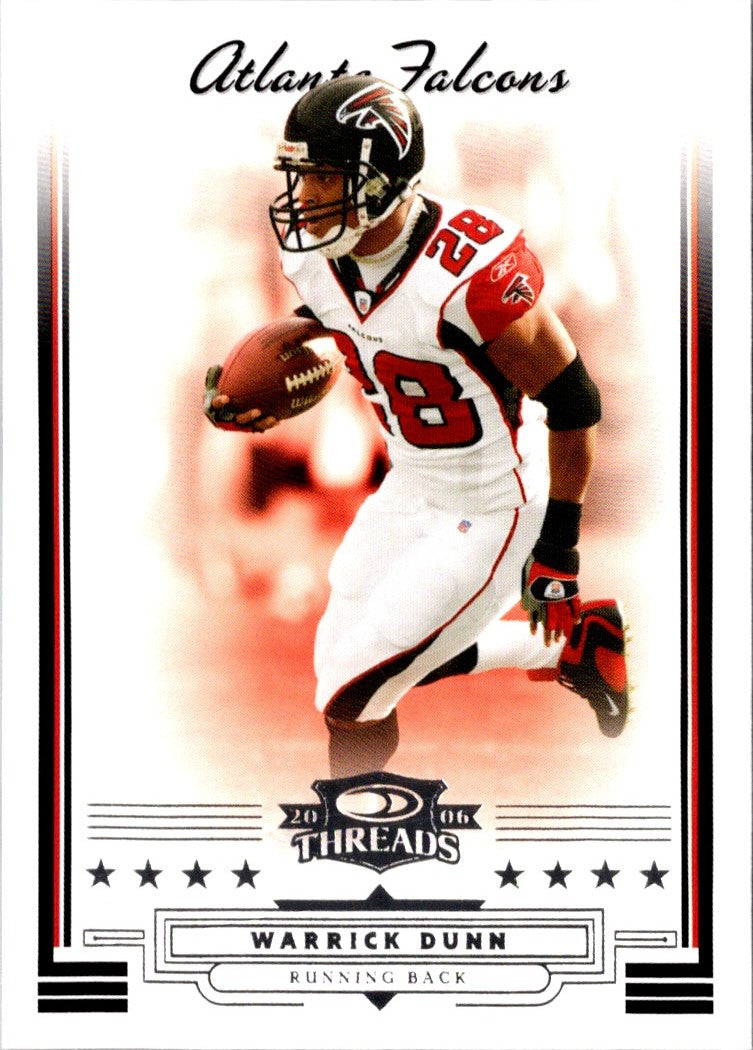2006 Donruss Threads Warrick Dunn