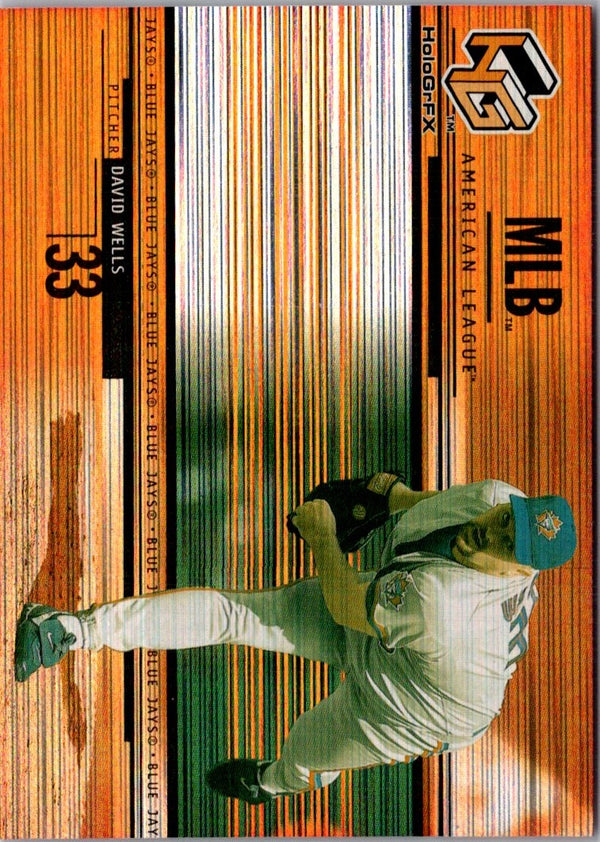 2000 Upper Deck HoloGrFX David Wells #12