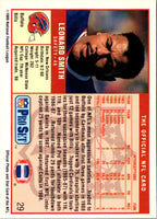 1989 Pro Set Leonard Smith #29