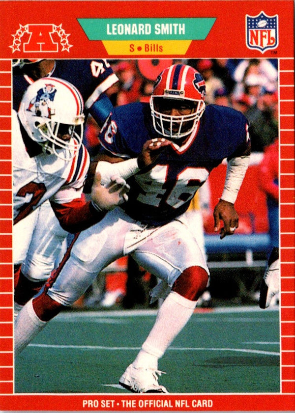 1989 Pro Set Leonard Smith #29