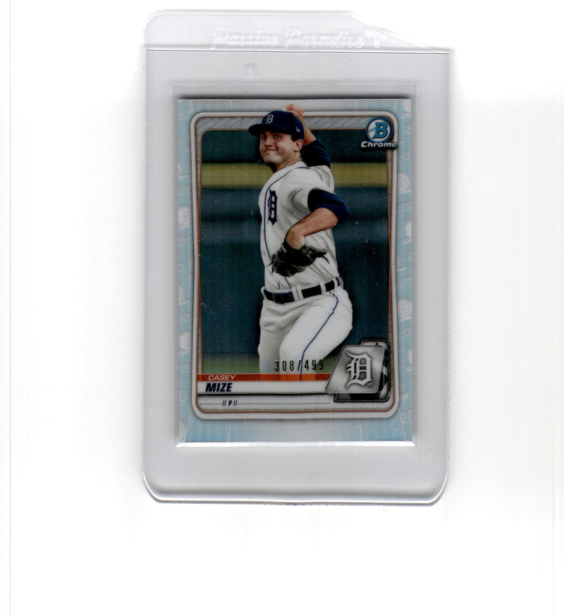 2020 Bowman Chrome Prospects Refractor Casey Mize