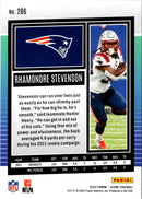 2022 Score Rhamondre Stevenson