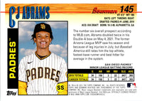 2021 Bowman Heritage CJ Abrams #145