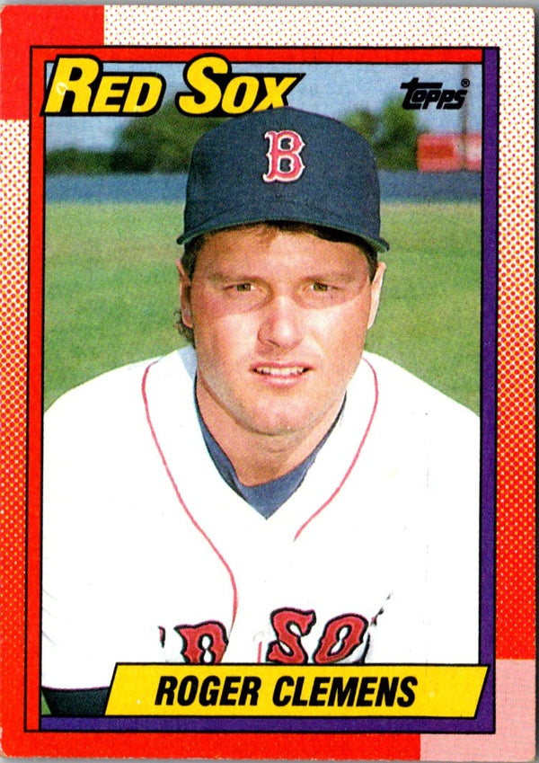 1990 Topps Roger Clemens #245