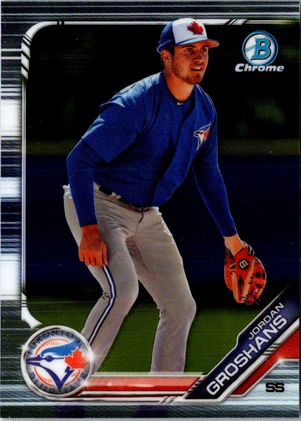 2019 Bowman Draft Chrome Jordan Groshans #BDC-18