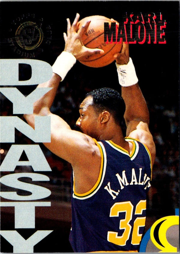 1994 Stadium Club Dynasty and Destiny Karl Malone #2A