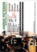 1999 Fleer Tradition Andrae Patterson