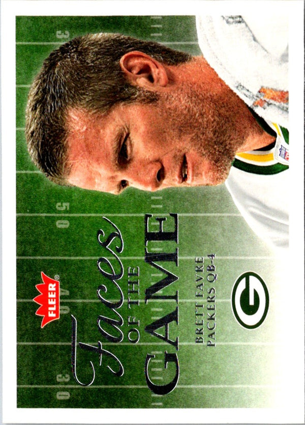 2006 Fleer Faces of the Game Brett Favre #FG-BF