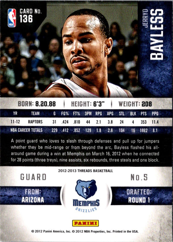 2012 Panini Jerryd Bayless #104