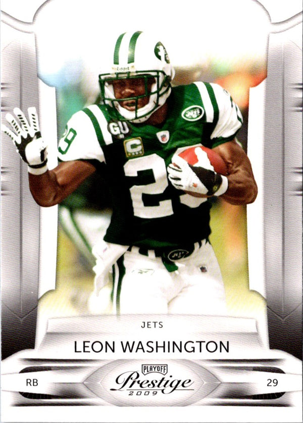 2009 Playoff Prestige Leon Washington #68