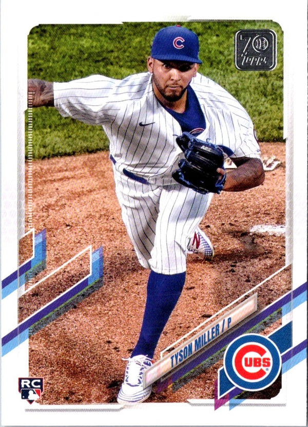 2021 Topps Update Tyson Miller #US187 Rookie