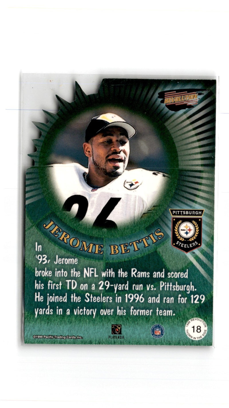 1999 Pacific Revolution Thorn in the Side Jerome Bettis