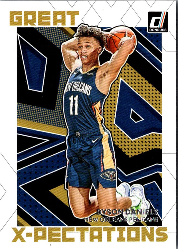 2022 Donruss Great X-Pectations Dyson Daniels #8