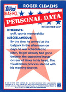 2019 Topps 1984 Baseball All-Star Roger Clemens