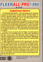 1990 Fleer All-Pro Christian Okoye #5